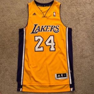 Gold & Purple Kobe Bryant Lakers jersey